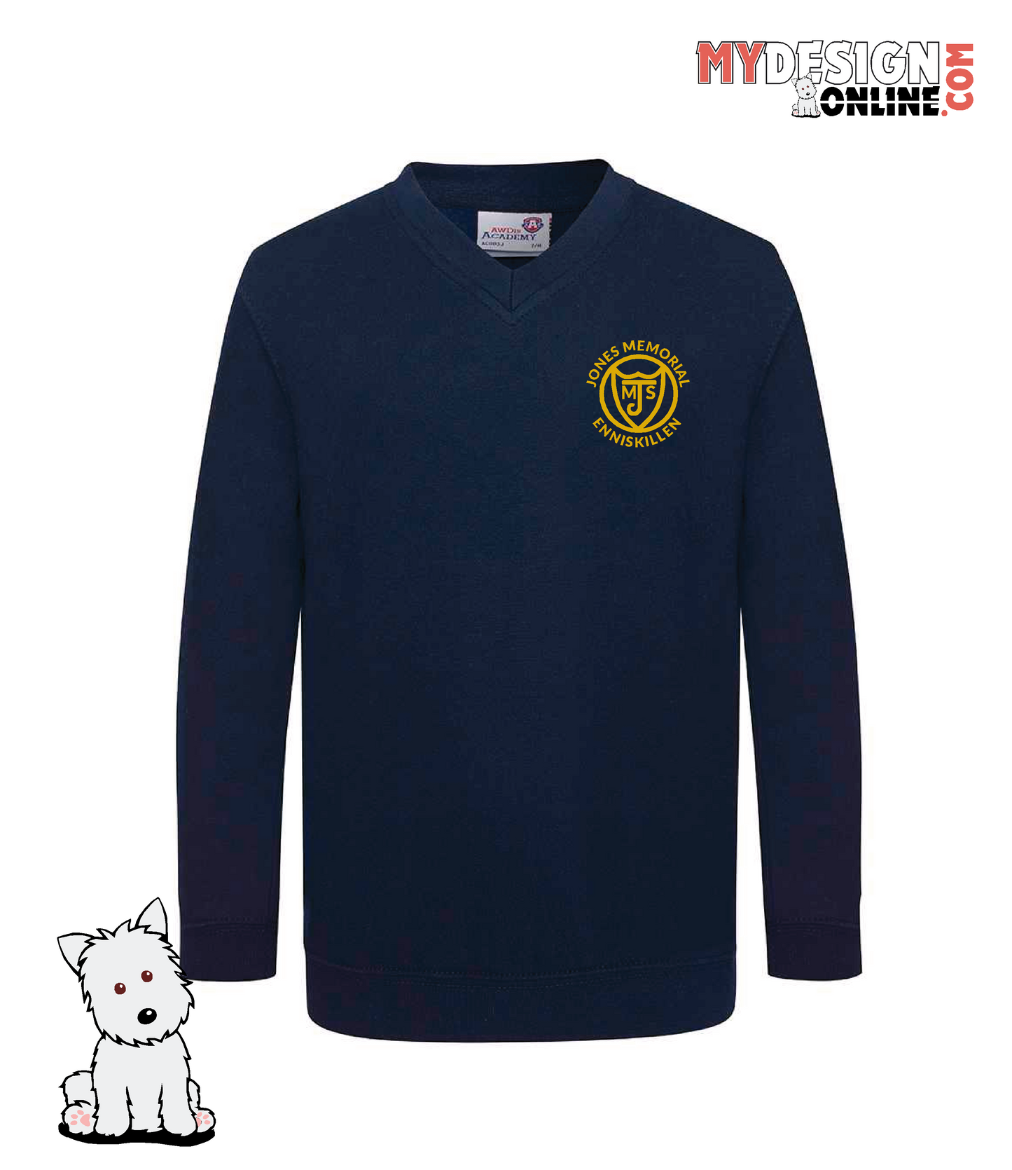 Jones Memorial Primary School Navy Sweatshirt